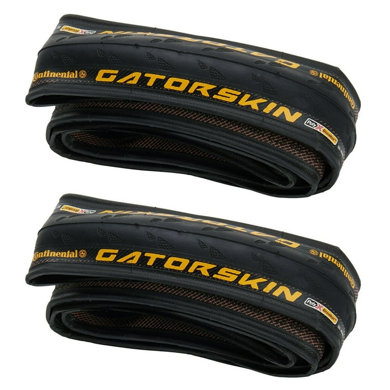 Continental Gatorskin 700x25C 2本 Continental Gatorskin Road Bike Tire - 700 x 23, Folding