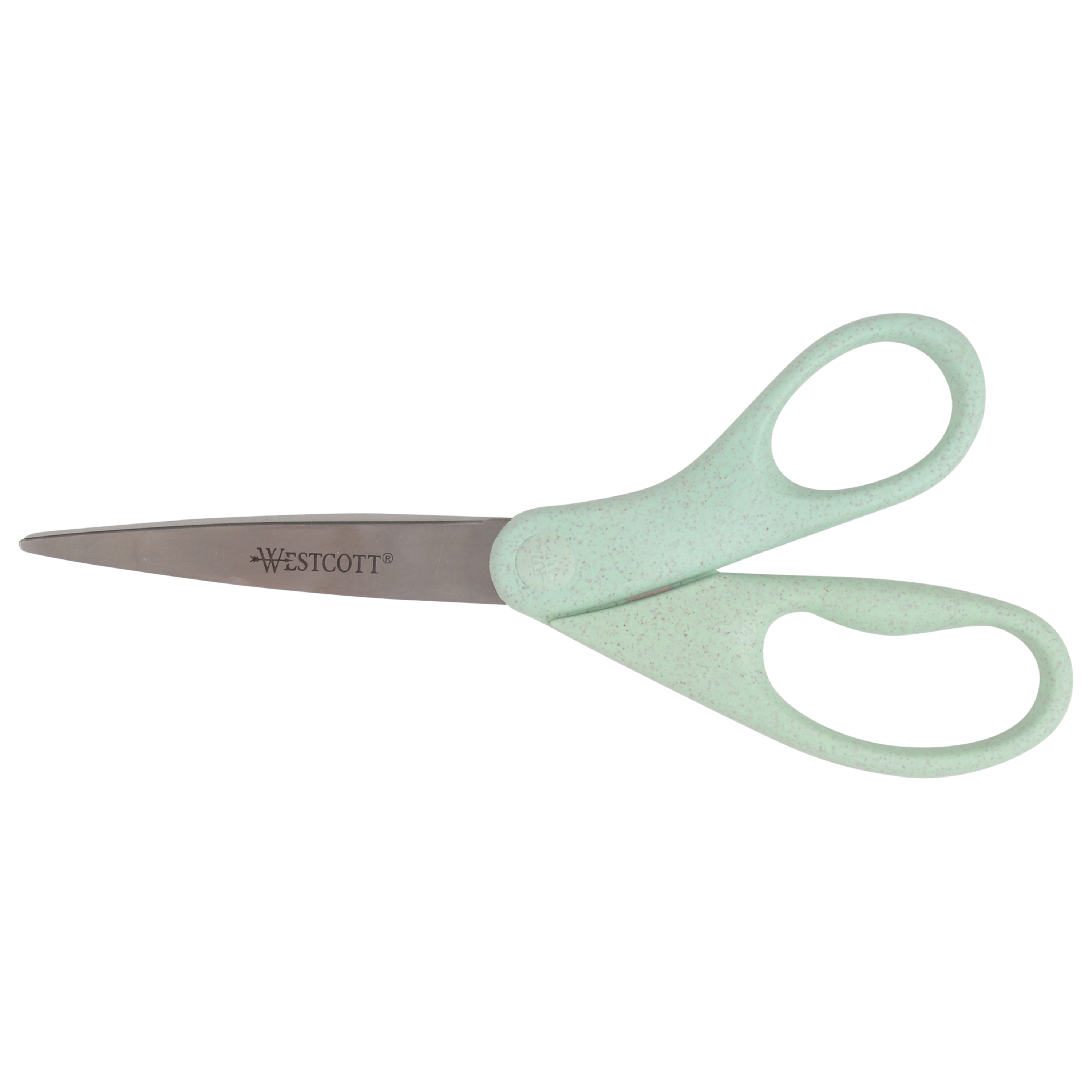 Tijeras Westcott 8" KleenEarth ecológicas para manualidades, azules 3
