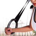 thumbnail image 2 of Gymnastic Gym Ring Hoop Exercise Rings Pull Up Fitness Workout Pull Up Dip Bar 2.8cm Strap, 2 of 8