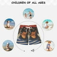thumbnail image 6 of FORMRS Boys Swim Trunks Quick Dry Mesh Liner Boardshorts Sizes XS-XL, Dog Artist, 6 of 7