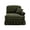 Green#2, variant on Full Size Rustic Sofas, Sofa LSF Chenille W/1 Pillow -Beige White, Beige+White Modern Sofas,Chenille Leather Sofas, Furniture Primary Living Space Sofas