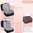 thumbnail image 4 of Funda organizadora de esmaltes de uñas FCQQYWZ con capacidad grande para más de 84 botellas, 4 of 6