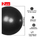 thumbnail image 2 of 2pcs Mini Pelota Para Pilates Yoga De 25 Cm Ejercicio Xtellar negro, 2 of 4