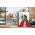 thumbnail image 2 of Ahgly Company Machine Washable Indoor Round Transitional Red Area Rugs, 5' Round, 2 of 7