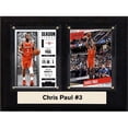 thumbnail image 1 of C&I Collectables 68CPAULHOU NBA 6 x 8 in. Chris Paul Houston Rockets Two Card Plaque, 1 of 1
