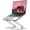 Classic Silver, variant on Adjustable Laptop Stand for Desk, Metal Foldable Laptop Riser Holder, Portable Ventilated Cooling Desk Book Shelf, Ergonomic Computer Notebook Stand Compatible with 10-15.6" Laptops
