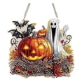thumbnail image 2 of Halloween Diamond Art Hanging Kits for Adults,Exquisite Ghost Diamond Art for Beginner,Special Shaped Crystal DIY Diamond Painting Kit, Acrylic Window Home wall Art Decor Halloween Gifts, 2 of 7