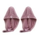 thumbnail image 1 of Toalla de microfibra para el cabello, gorro absorbente de secado rápido para mujer, toalla antienredos de secado rápido y antifrizz, 1 of 5
