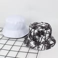 thumbnail image 4 of Nvzi Unisex Coconut Tree Bucket Hat Summer Beach Hat Dual Use Sun Hat for Outdoor White, 4 of 5