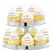 24pk Love Scripted Edible Cupcake Decoration Toppers / Picks