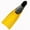 White, variant on Cressi Clio Fins - Yellow - 2.5-3.5