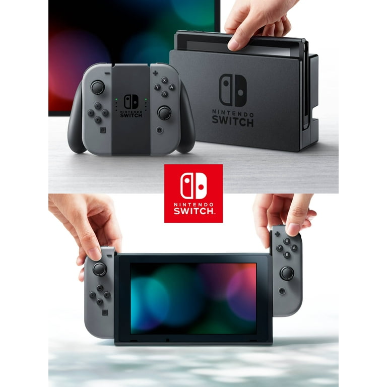 Nintendo Switch Console with Gray Joy-Con