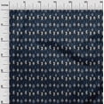 thumbnail image 2 of oneOone Organic Cotton Poplin Twill Fabric Ogee & Paisley Ikat Print Fabric By Yard 42 Inch Wide, 2 of 4