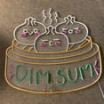 thumbnail image 5 of Handmadetneonsign Dimsum Neon Sign, Dimsum Store Wall Art Decor, Dumpling Restaurant Wall Decor, 5 of 5