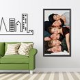 thumbnail image 4 of Cuadros Decorativos Kit de imagen Rhinestone DIY 5D Friends Staff Taladro redondo completo Pintura de diamante Tmvgtek embutido en tela, 4 of 9
