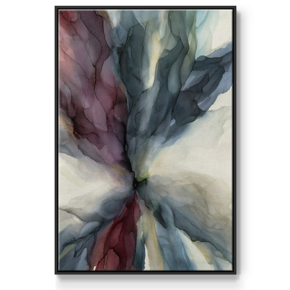 Untitled Framed Premium Gallery Wrapped Canvas - Ready to Hang - 17 x 25 - Black Floating Frame