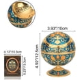 thumbnail image 2 of Cigarettes Ashtray with Lid, Metal Portable Windproof for Outdoors Indoors, Smoking Ash tray Holder Nice Gift Men Women(Blue-Gold Rose), 2 of 2