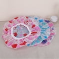 thumbnail image 5 of Unique Bargains 3 Pcs Disposable Shower Cap Blue Green Red Pink EVA, 5 of 5