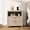Light Oak, variant on Satifur Nightstand with Charging Station and Smart LED Lights, Modern Fluted Bedside Table with 2 Drawers, End Table for Bedroom and Living Room, American Walnut, Set of 2