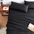 thumbnail image 4 of Coma Inducer Snorze® Cloud Sheet Set - ® Ultra Cozy - Black Full, 4 of 5