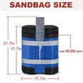 thumbnail image 2 of Sacos de arena con toldo ABCCANOPY para refugios instantáneos de 63,5 kg (azules), 2 of 7