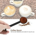 thumbnail image 3 of Black Reusable Coffee Scoop, Make Coffee Tool Coffee Measuring Spoon, For Kitchen Coffee Shop, 3 of 8