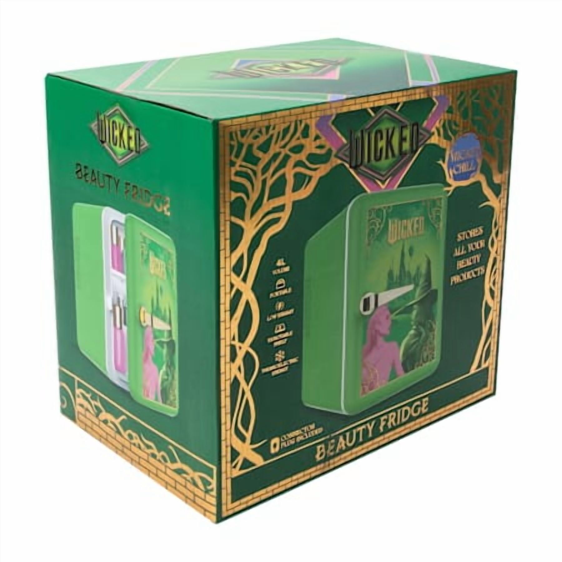 Wicked Beauty Fridge /Glinda Green 4L Portable Mini Refrigerator