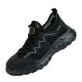 thumbnail image 2 of Work Shoes Men'S Safety Shoes Breathable Non-Slip Steel Toe Cap Shoes Lightweight Anti-Smashing 6-11, 2 of 9