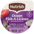 thumbnail image 3 of (12 pack) Rachael Ray Nutrish Natural Wet Cat Food, Grain Free, Ocean Fish-a-Licious, 2.8 oz Tub, 3 of 12