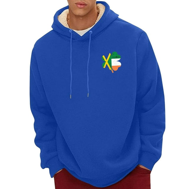 WILLBEST Sudaderas De Hombre Sudadera con Capucha para Hombre, Otoño e Invierno, Cálida y Cómoda, De Lana Gruesa y Terciopelo, con Cuello Redondo y Manga Larga Grande