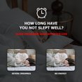 thumbnail image 3 of OULII Gray Silk Eyeshade Eyepatch for Sleeping Pressure Relief 1Pack, 3 of 8