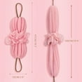 thumbnail image 6 of Homelove Bath Loofahs 2 Pieces Shower Sponge,Long Stretch Back Sponge Exfoliating Back Scrubber for Shower for Women and Men-Navy+Pink, 6 of 7