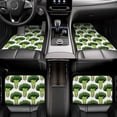 thumbnail image 6 of Daiia Cute Broccoli Printed Car Floor Mats Set of 4, Durable Non Slip Auto Floor Carpet, Car Interior Carpets Proof Foot Pads Anti-Slip Cushion Automoetive Accessories, 6 of 6