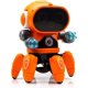 thumbnail image 4 of Dancing Robot, Walking Electronic Battery Operated Flashing Lights and Music Kids Robot, Robot Toys for Kids, Present for 4 5 6 7 8 9 Years Old Kids, 4 of 5