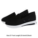 thumbnail image 4 of Zapatillas De Deporte De Moda Zapatillas de deporte informales y cómodas para mujer, de malla sólida, ligeras (negro 37), 4 of 6