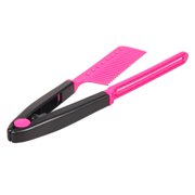 MesaSe Fashion V Type Hair Straightener Comb DIY Salon Hairdressing Styling Tool