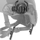 thumbnail image 4 of Soporte adaptador de riel para casco negro Soporte de suspensión del adaptador de riel de arco para cascos izquierdo y derecho, 4 of 5