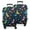 Blue Cartoon Dinosaurs-3, variant on Blue Cartoon Dinosaurs Pattern Luggage Cover Fashion Suitcase Cover Baggage Covers Fit 25-28 Inch Luggage (Go Travel)