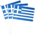 thumbnail image 1 of Drapeau Grec Petit Bâton Mini Drapeaux à Main Décorations 1 Douzaine (12 pack) - Grèce -, 1 of 1