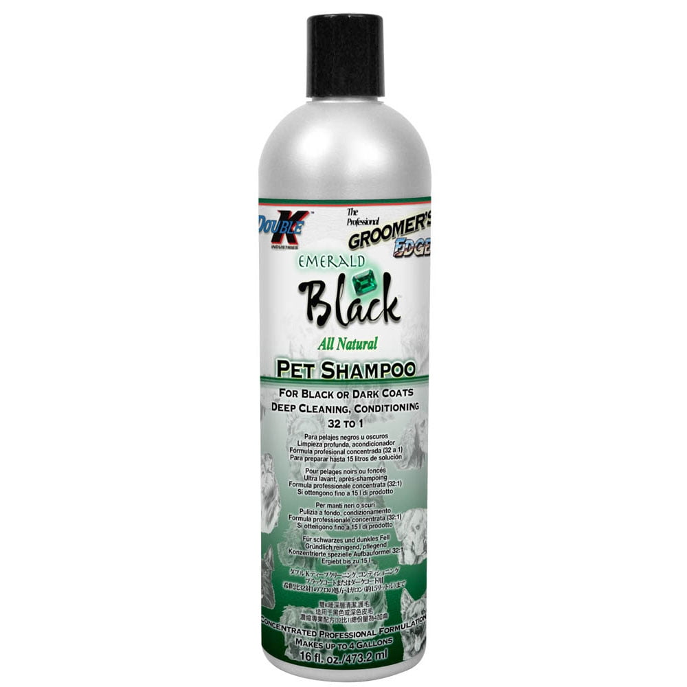 Groomers Edge Emerald Black Concentrate 321 Shampoo 16 oz
