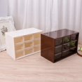 thumbnail image 4 of 9 Drawer Plastic Storage Cabinet Desktop Makeup Bin Box Jewellery OrganizerWhite, 4 of 5