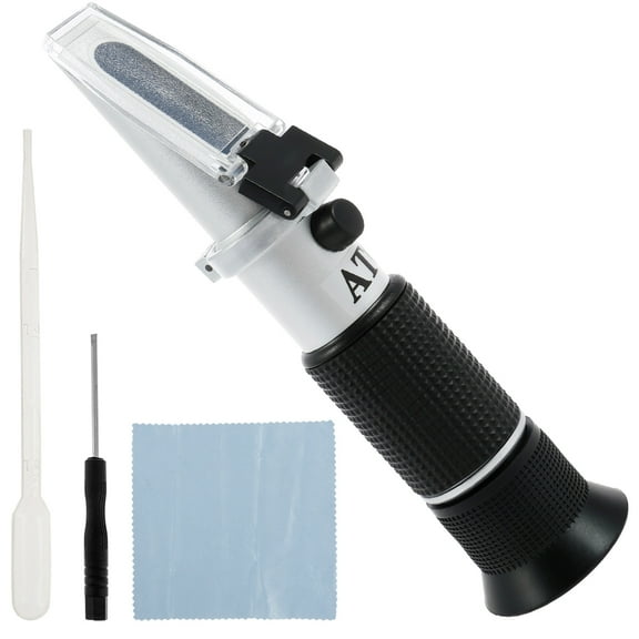 Brix Refractometer Aluminium Honey Refractometer with Digital Display Efficient Precise Measurement Brix Refractometer Flexible Easy to Use Honey Refractometer Suitable for Juices