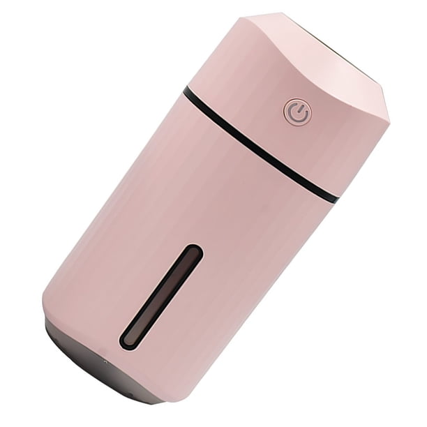 Wosthever Humidificador LED, difusor de aire que cambia de Color, mesita de noche, ambientador de niebla ajustable portátil, hogar, coche, oficina, Humidificadores Rosa Wosthever HA060780-02B
