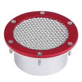 thumbnail image 1 of Grille de Conduit d'Air de Course Universelle pour Entrée d'Air Froid (Rouge), 1 of 3