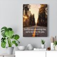 thumbnail image 5 of Scripture Walls Acknowledge Him Proverbs 3:6 Christian Home Decor Ready to Hang Bible Art work Unframed, 5 of 12