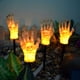 thumbnail image 3 of Yuarrent Jardín Solar impermeable, ahorro de energía, manos fantasmales, Solar ABS, decoración inteligente para jardín, ahorro de energía, Kits de decoración para fiestas lámpara de llama, 3 of 6