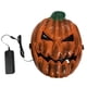 thumbnail image 2 of Fiudx Máscara de Calabaza Led, Diseño de Luz El Brillante, Material de Pvc Seguro, Divertida para Fiestas de Halloween, Accesorio de Disfraz Único, Unisex, Apta para Adultos, Tamaño 27 X 21 Cm, 2 of 4