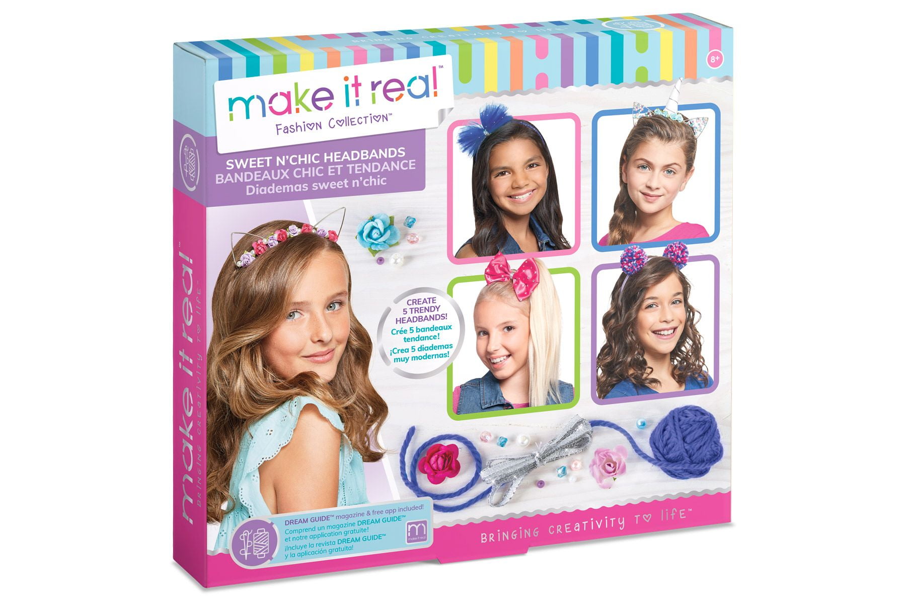 Click N' Play Fashion Headband Kit Other Preschool Pretend Toys Hobbies 