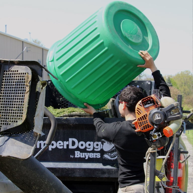 Chem-Tainer 60 Gallon Carry Landscape Barrel with Steel Top Ring