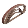 thumbnail image 3 of Set Of Sanding Belts with Multiple Grits Totaling To 30 Pieces Size 10X330mm 80#, 3 of 9
